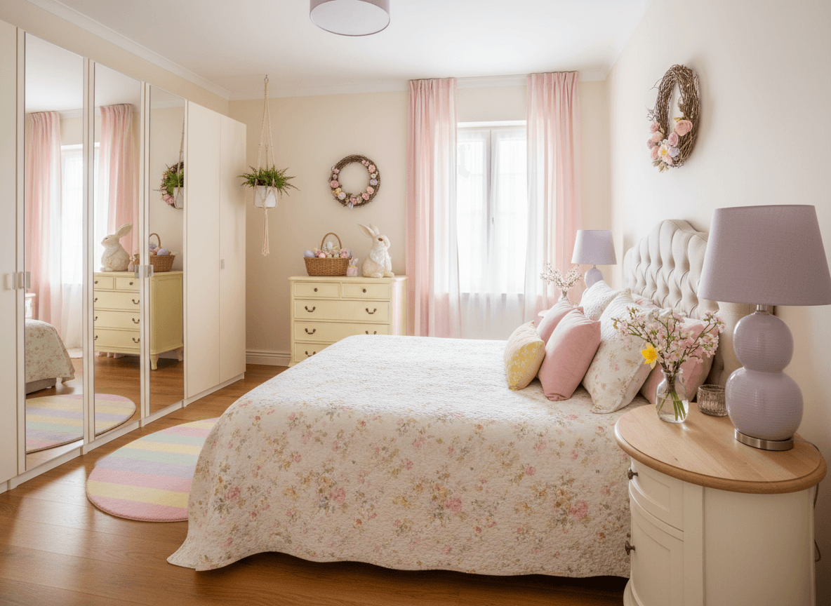 Easter Bedroom interior design - professional easter bedroom with sophisticated decor and premium finishes