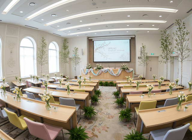 Easter Lecture Hall interior design - professional easter lecture hall with sophisticated decor and premium finishes