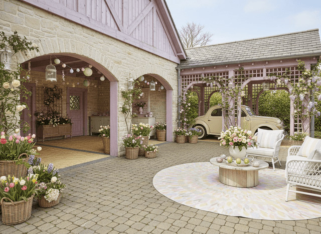 Easter Outdoor Garage interior design - professional easter outdoor garage with sophisticated decor and premium finishes