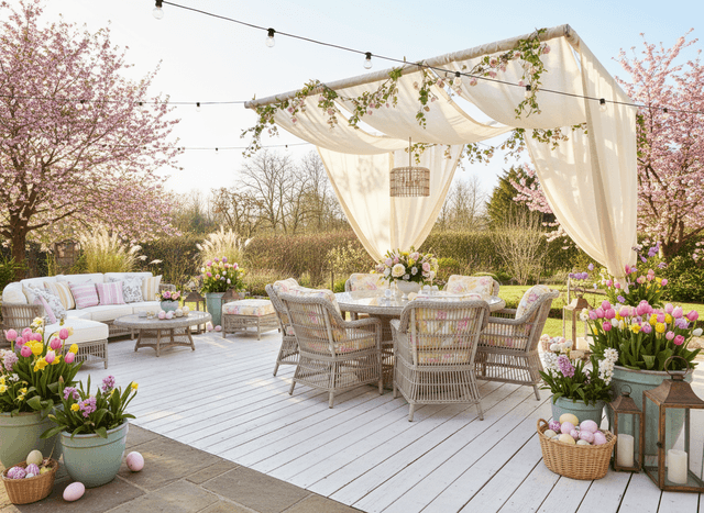 Easter Outdoor Patio interior design - professional easter outdoor patio with sophisticated decor and premium finishes