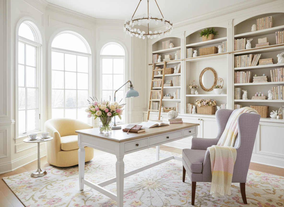 Easter Study Room interior design - professional easter study room with sophisticated decor and premium finishes
