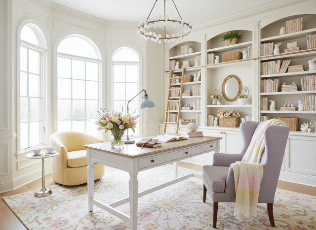 Easter Study Room interior design - professional easter study room with sophisticated decor and premium finishes