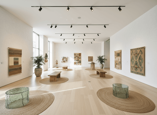 Eco Friendly Gallery interior design - professional eco friendly gallery with sophisticated decor and premium finishes