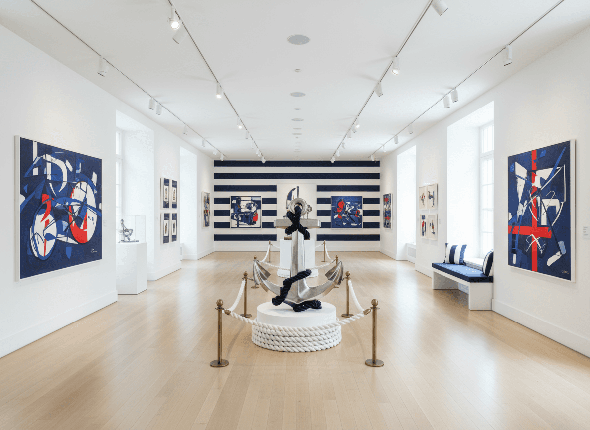 Nautical Gallery interior design - professional nautical gallery with sophisticated decor and premium finishes