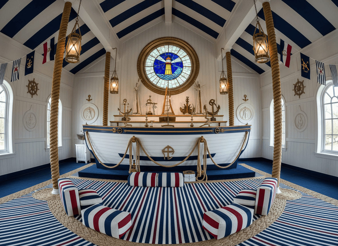 Nautical Temple interior design - professional nautical temple with sophisticated decor and premium finishes