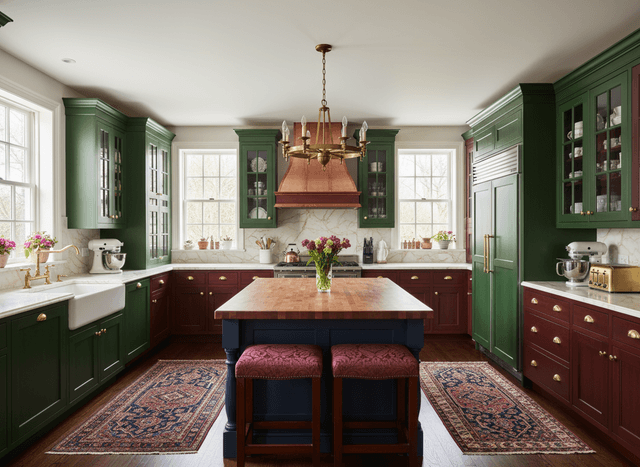Traditional Kitchen interior design - professional traditional kitchen with sophisticated decor and premium finishes